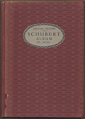 Seller image for Schubert-Album. Sammlung der Lieder fr eine Singstimme mit Pianofortebegleitung, Band VII (= Edition Peters). for sale by Antiquariat Bcherstapel