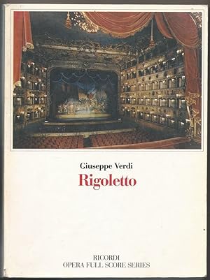 Immagine del venditore per Rigoletto. Melodramma in 3 atti (= Ricordi Opera Full Score Series). Partitura. venduto da Antiquariat Bcherstapel