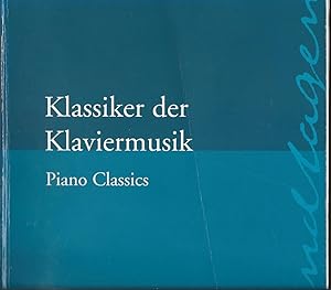 Bild des Verkufers fr Klassiker der Klaviermusik IV fr Klavier (= Piano classics). zum Verkauf von Antiquariat Bcherstapel