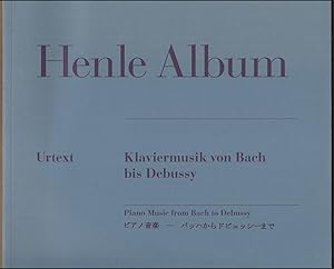 Seller image for Henle Album. Klaviermusik von Bach bis Debussy / Piano Music from Bach to Debussy. Urtext. for sale by Antiquariat Bcherstapel