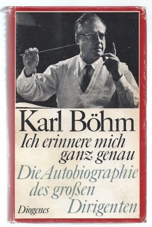 Seller image for Ich erinnere mich ganz genau. Autobiographie. for sale by Antiquariat Bcherstapel