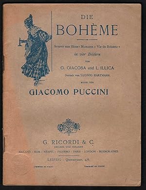 Seller image for Die Boheme [Textbuch]. for sale by Antiquariat Bcherstapel