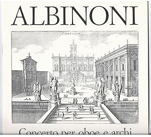 Seller image for Concerto per oboe e archi. Op. 7/3 (= Tomaso Albinoni. Gesamtausgabe der Instrumentalmusik). Partitur. for sale by Antiquariat Bcherstapel