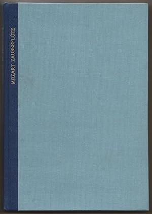 Bild des Verkufers fr Die Zauberflte. Oper in 2 Aufzgen (= Edition Peters, [Nr. 71]). Klavierauszug. zum Verkauf von Antiquariat Bcherstapel
