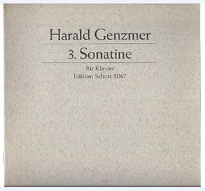 Imagen del vendedor de 3. Sonatine fr Klavier (1959) (= Edition Schott, Nr. 5067). a la venta por Antiquariat Bcherstapel