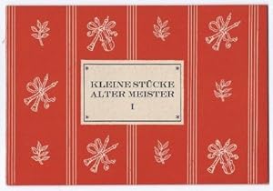 Seller image for Kleine Stcke Alter Meister I. Fr zwei Blockflten oder andere Melodie-Instrumente (= Musica Aeterna, Nr. 135). for sale by Antiquariat Bcherstapel