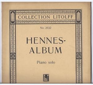 Bild des Verkufers fr Hennes-Album. 10 ausgewhlte Klavierstcke (= Collection Litolff, Nr. 2632). Neuausgabe. zum Verkauf von Antiquariat Bcherstapel