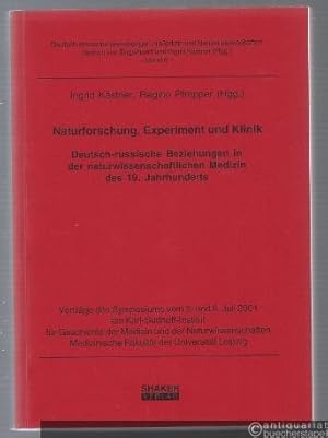 Bild des Verkufers fr Deutsch-russische Beziehungen in der naturwissenschaftlichen Medizin des 19. Jahrhunderts. zum Verkauf von Antiquariat Bcherstapel