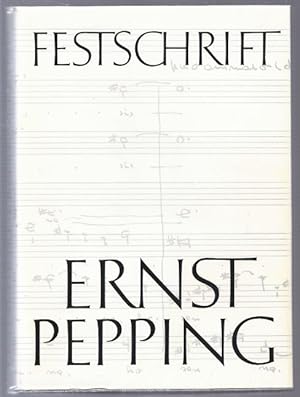 Seller image for Festschrift Ernst Pepping zu seinem 70. Geburtstag am 12. September 1971 (= Edition Merseburger 1135). for sale by Antiquariat Bcherstapel