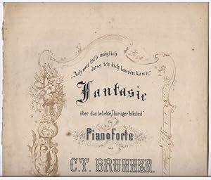 Bild des Verkufers fr Ach wie ist'039s mglich, dass ich dich lassen kann. Fantasie ber das beliebte Thringer Volkslied fr Pianoforte, Op. 377. zum Verkauf von Antiquariat Bcherstapel