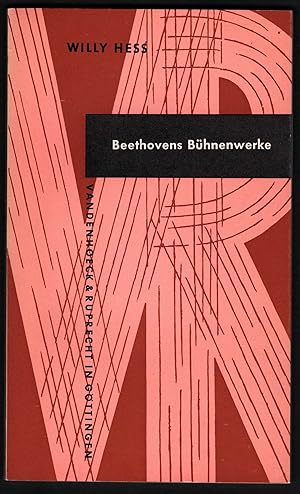 Bild des Verkufers fr Beethovens Bhnenwerke (= Kleine Vandenhoeck-Reihe, Nr. 132). zum Verkauf von Antiquariat Bcherstapel