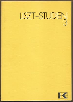 Bild des Verkufers fr Franz Liszt und Richard Wagner. Musikalische und geistesgeschichtliche Grundlagen der neudeutschen Schule. Referate des 3. Europischen Liszt-Symposions Eisenstadt 1983 (= Liszt-Studien 3). zum Verkauf von Antiquariat Bcherstapel