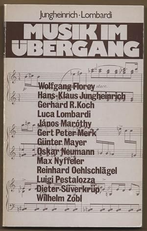 Seller image for Musik im bergang. Von der brgerlichen zur sozialistischen Musikkultur. for sale by Antiquariat Bcherstapel