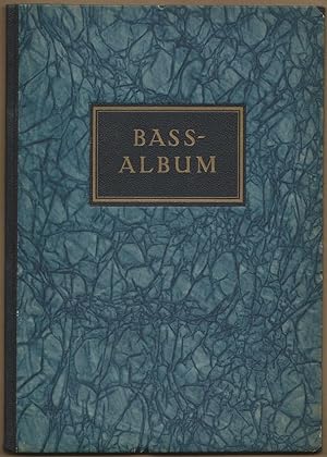 Immagine del venditore per Bass-Album. 16 Gesnge von Mozart, Hndel, Zelter, Loewe, Schumann, Weber, Nicolai, Flotow, Lortzing, Gretscher, [C. G. u. F. A. ] Reissiger, [Johann Ignaz Ludwig] Fischer und [Carl] Binder fr tiefe Bastimme mit Klavierbegleitung (= Edition Steingrber [44]). venduto da Antiquariat Bcherstapel