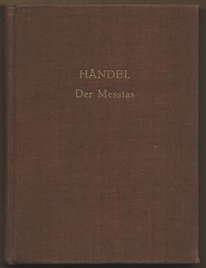 Image du vendeur pour Der Messias. Oratorium / The Messiah. An Oratorio (= Edition Peters, Nr. 4500). Taschenpartitur / Pocket Score. mis en vente par Antiquariat Bcherstapel