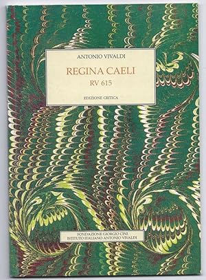 Immagine del venditore per Regina caeli. RV 615 (= Antonio Vivaldi. Opere incompleta. Edizione critica, 4). venduto da Antiquariat Bcherstapel