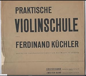 Imagen del vendedor de Praktische Violinschule [Werk 2]. Erster Band, Heft I. a la venta por Antiquariat Bcherstapel