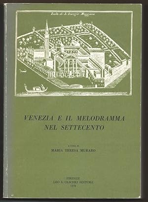 Bild des Verkufers fr Venezia e il melodramma nel settecento (= Studi di musica veneta, 6). zum Verkauf von Antiquariat Bcherstapel