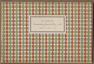 Bild des Verkufers fr Brandenburg Concertos: No. 3 in G (= Penguin scores, edited by Gordon Jacob, 2). zum Verkauf von Antiquariat Bcherstapel