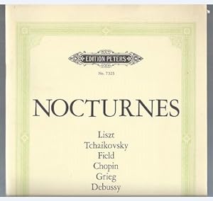 Image du vendeur pour Nocturnes. A Selection of Works from Field to Debussy (= Edition Peters, Nr. 7325). Piano solo. mis en vente par Antiquariat Bcherstapel