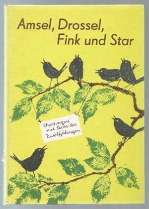 Seller image for Amsel, Drossel, Fink und Star. Chorsingen mit Sechs- bis Zwlfjhrigen. for sale by Antiquariat Bcherstapel