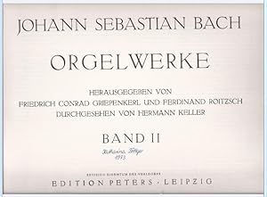 Immagine del venditore per Orgelwerke, Band II (= Edition Peters, Nr. 241). venduto da Antiquariat Bcherstapel