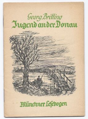 Seller image for Jugend an der Donau (= Mnchner Lesebogen, Nr. 37). for sale by Antiquariat Bcherstapel