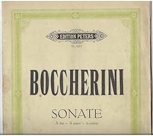 Seller image for Sonate A-Dur fr Violoncello und Klavier (= Edition Peters Nr. 4283). for sale by Antiquariat Bcherstapel