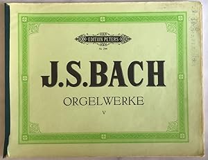 Seller image for Orgelwerke V (= Edition Peters, Nr. 244). for sale by Antiquariat Bcherstapel