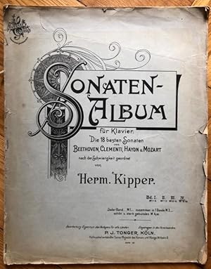 Immagine del venditore per Sonaten-Album fr Klavier. Die 18 besten Sonaten von Beethoven, Clementi, Haydn und Mozart, Bd. II: No. 7-11 (= Ausgabe Tonger). venduto da Antiquariat Bcherstapel