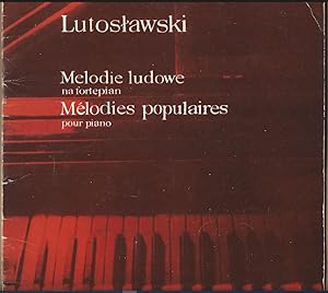 Image du vendeur pour Melodie ludowe na fortepian / Melodies populaires pour piano (= PWM Edition). mis en vente par Antiquariat Bcherstapel