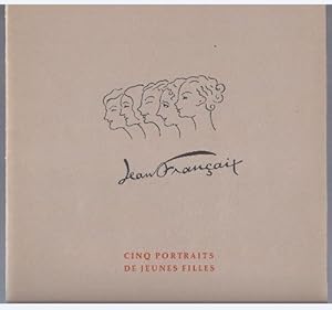 Bild des Verkufers fr Cinq portraits de jeunes filles (= Edition Schott, Nr. 2483). Piano solo. zum Verkauf von Antiquariat Bcherstapel