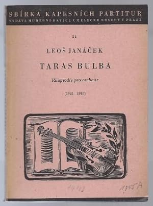 Image du vendeur pour Taras Bulba. Rhapsodie pro Orchestr (1915-1918). mis en vente par Antiquariat Bcherstapel