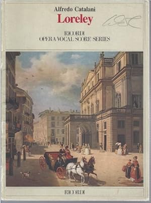 Bild des Verkufers fr Loreley. Azione romantica in tre atti di Carlo D'Ormeville e A. Zanardini (= Ricordi Opera Vocal Score Series). Klavierauszug. zum Verkauf von Antiquariat Bcherstapel