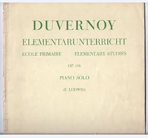 Immagine del venditore per Elementarunterricht / Ecole Primaire / Elementary Studies op. 176 (= Universal Edition 2073). Piano solo. venduto da Musikantiquariat Staub