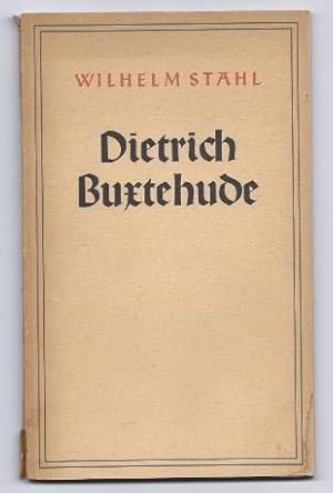 Bild des Verkufers fr Dietrich Buxtehude. zum Verkauf von Antiquariat Bcherstapel