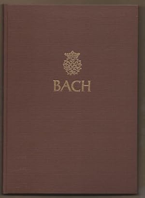 Image du vendeur pour Johann Sebastian Bach. Neue Ausgabe smtlicher Werke. Serie I, Band 9. Kantaten zum 1. Ostertag. Kritischer Bericht. mis en vente par Antiquariat Bcherstapel