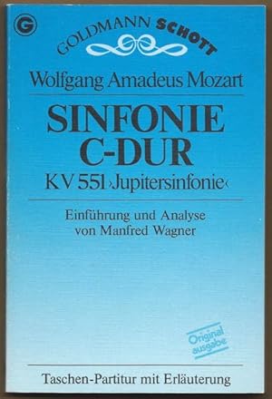 Seller image for Symphonie C dur KV 551 &gtJupitersinfonie&lt. Taschenpartitur mit Erluterung. for sale by Antiquariat Bcherstapel