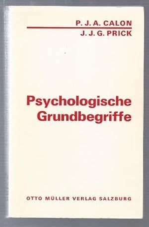 Image du vendeur pour Psychologische Grundbegriffe. mis en vente par Antiquariat Bcherstapel