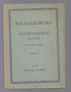 Bild des Verkufers fr Nussknacker Suite fr groes Orchester op. 71a (= Edition Peters, Nr. 567). Partitur. zum Verkauf von Antiquariat Bcherstapel