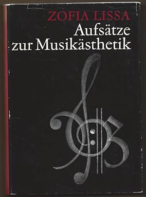 Image du vendeur pour Aufstze zur Musiksthetik. Eine Auswahl. mis en vente par Antiquariat Bcherstapel