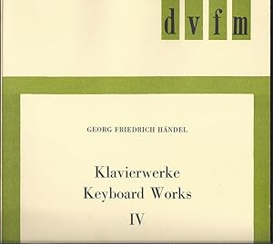 Image du vendeur pour Klavierwerke / Keyboard Works IV. Einzelne Suiten und Stcke. 2. Folge / Miscellaneous Suites and Pieces. 2nd part (= DVfM 4223). mis en vente par Antiquariat Bcherstapel