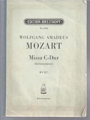 Seller image for Messe C-Dur (Krnungsmesse) KV 317 (= Edition Breitkopf, Nr. 2256). for sale by Antiquariat Bcherstapel