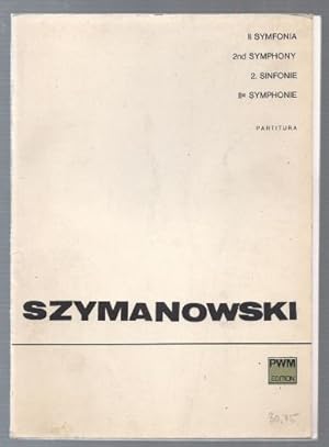 Bild des Verkufers fr II Symfonia / 2. Sinfonie op. 19 (PWM 2291). Partitur. zum Verkauf von Antiquariat Bcherstapel