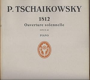 Bild des Verkufers fr 1812, Opus 49 (= Edition Schott, No. 1682 / 09341/42). Piano 2ms. zum Verkauf von Antiquariat Bcherstapel