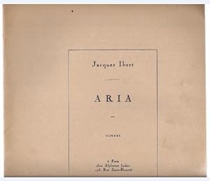 Seller image for Aria MCMXXX. for sale by Antiquariat Bcherstapel