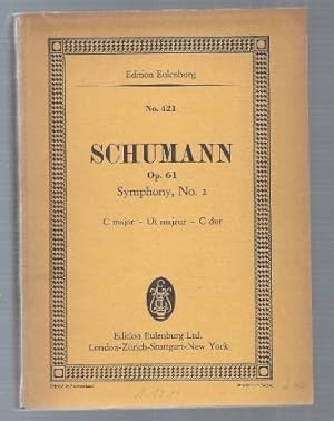 Bild des Verkufers fr Symphonie No. 2 C Dur - Ut majeur - C major Op. 61 (= Edition Eulenburg, No. 421). zum Verkauf von Antiquariat Bcherstapel