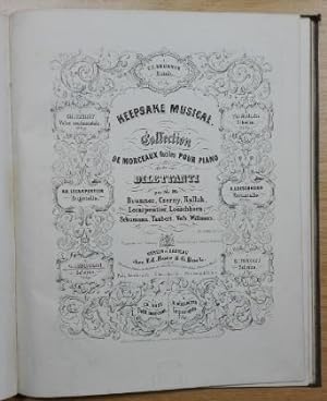 Seller image for Konvolut von Plattendrucken: Robert Schumann, Op. 6, 12, 19, 82. Franz Schubert par Stephen Heller, Op. 33, 35 u. a. for sale by Antiquariat Bcherstapel
