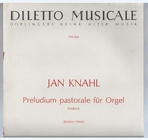 Bild des Verkufers fr Preludium pastorale fr Orgel. Erstdruck (= Doblinger DM 884). zum Verkauf von Antiquariat Bcherstapel
