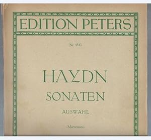 Imagen del vendedor de Sonaten fr Klavier zu zwei Hnden. Auswahl (= Edition Peters, Nr. 4543). a la venta por Antiquariat Bcherstapel